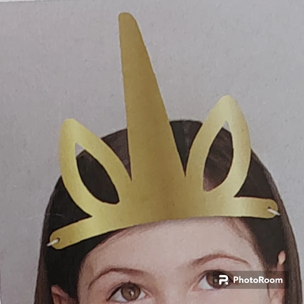 16ct Gold Unicorn Party Headbands 4 Packs of 4 Birthday Favors Costume Accessory